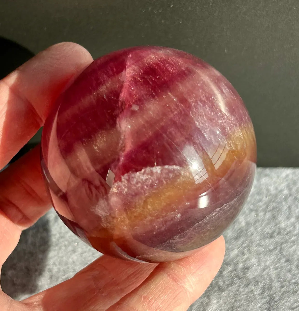 Fluorite Sphere