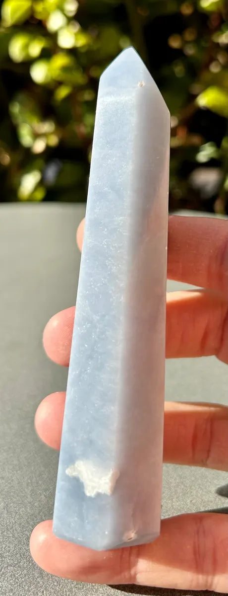 Polished Angelite Tower (7)