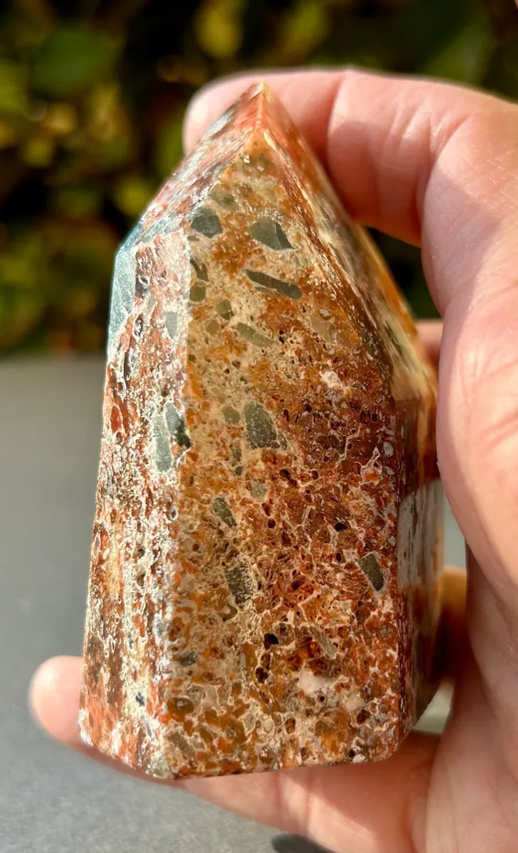 Apatite in Calcite Tower
