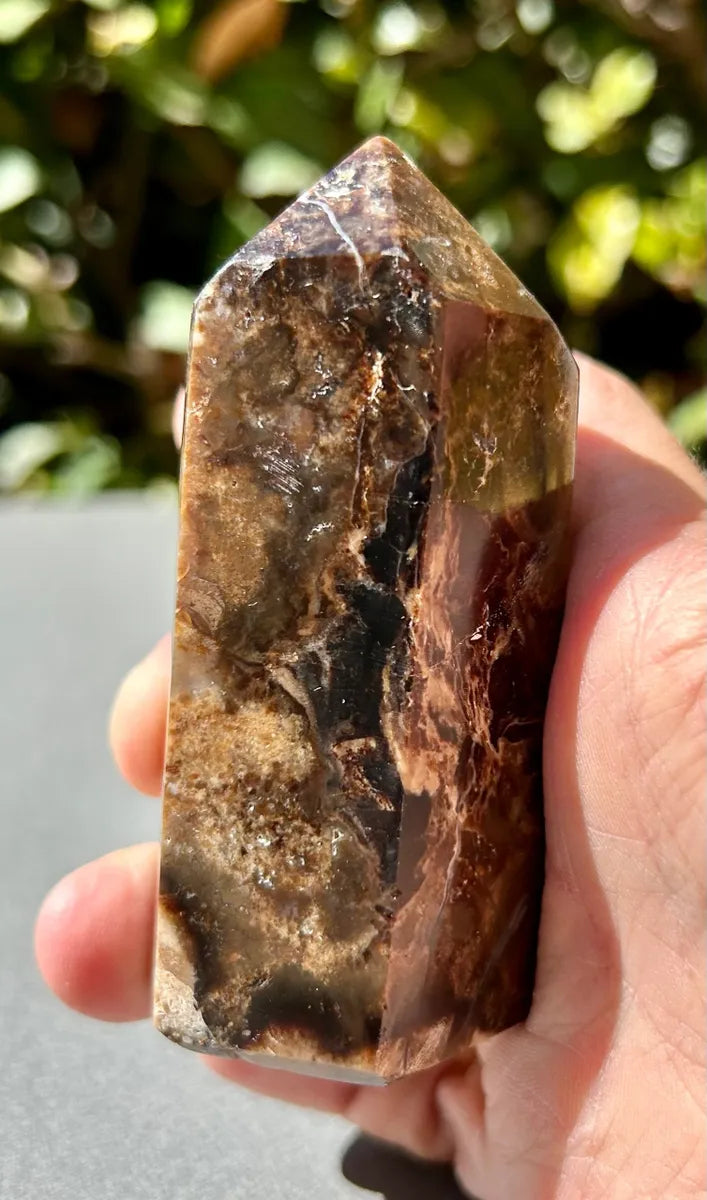 Polished Black Opal Tower (4)