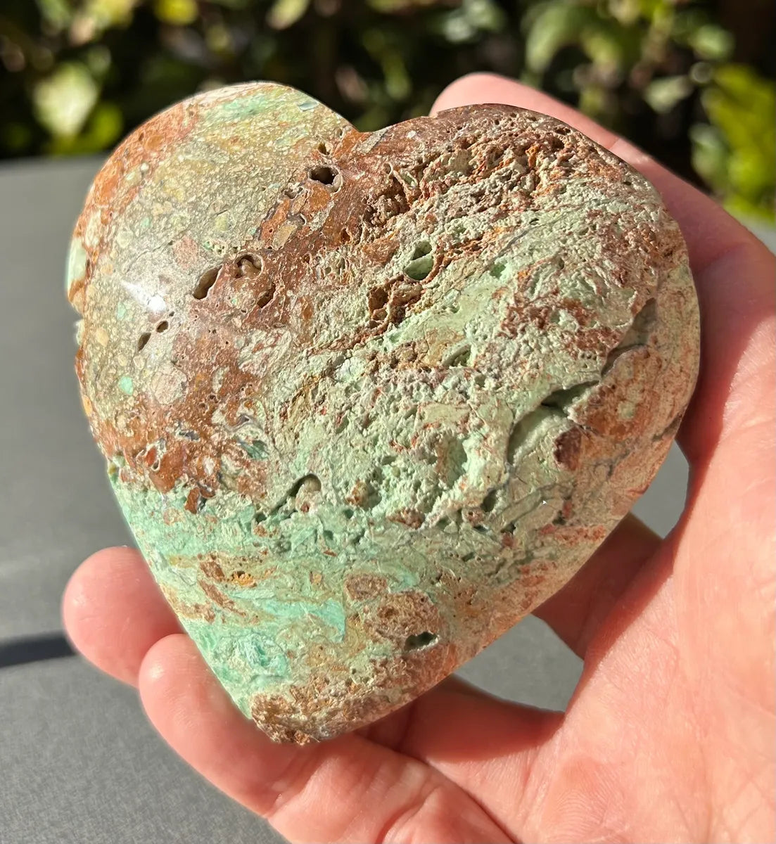 Smithsonite Heart