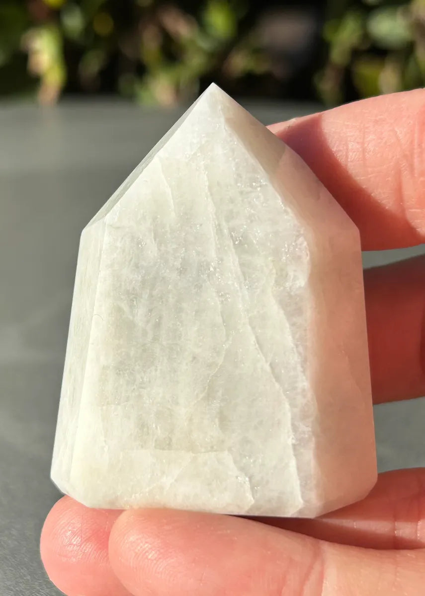 Blue Amblygonite Tower