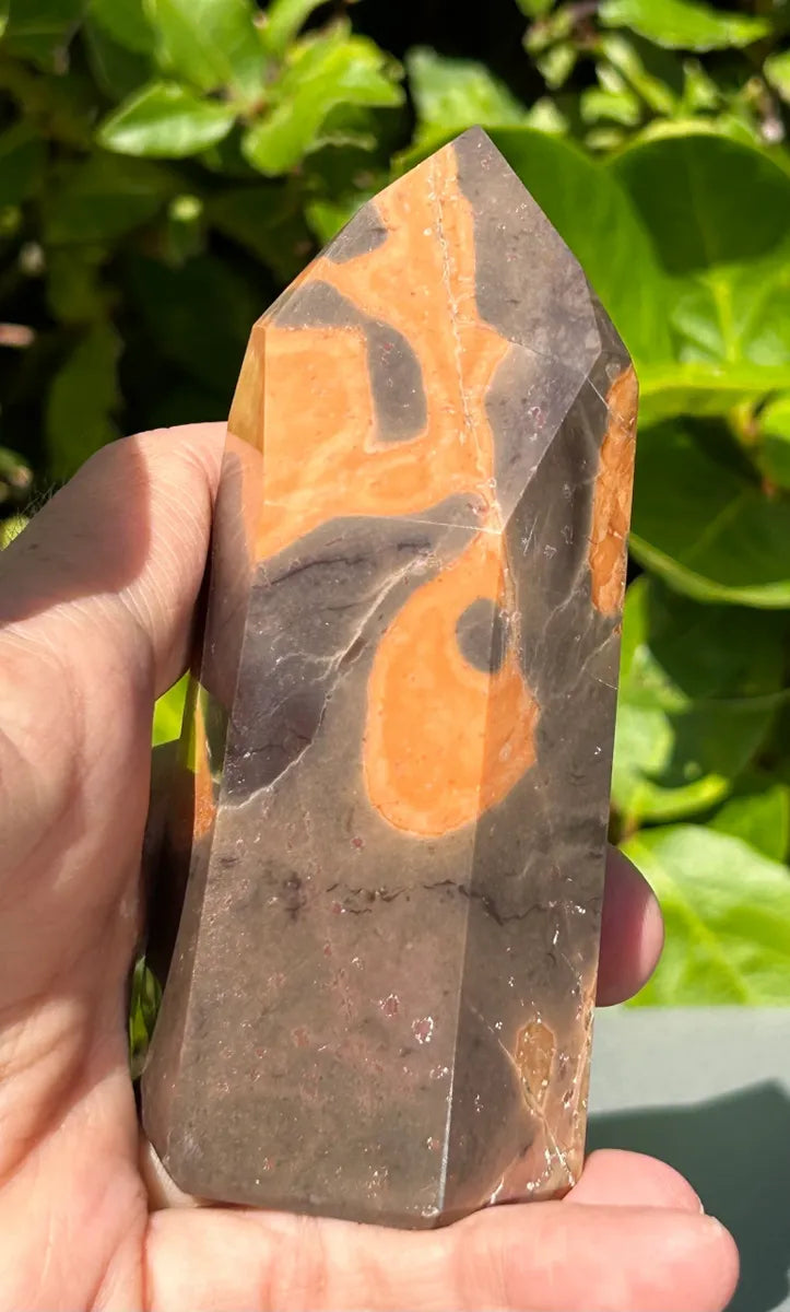 Leopardskin Jasper Tower