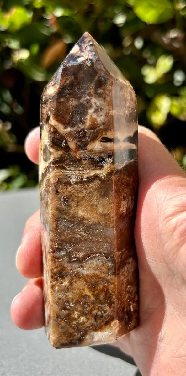 Polished Black Opal Tower (7)