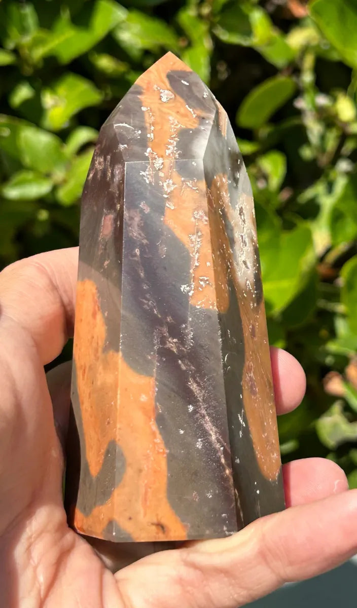 Leopardskin Jasper Tower