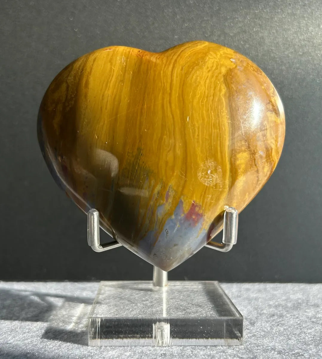 Ocean Jasper Heart