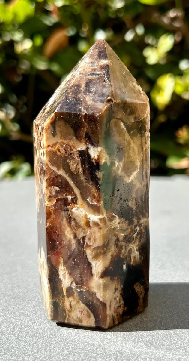 Polished Black Opal Tower (1)