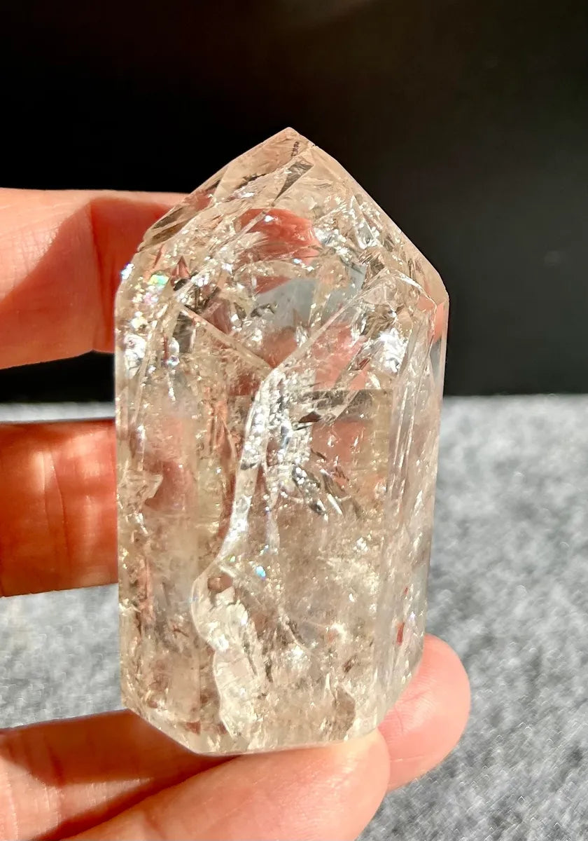 Polished Fire & Ice Quartz (10)