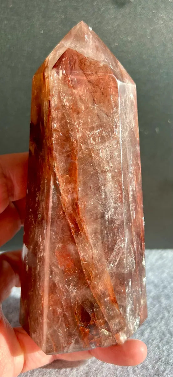 Hematoid Quartz Tower