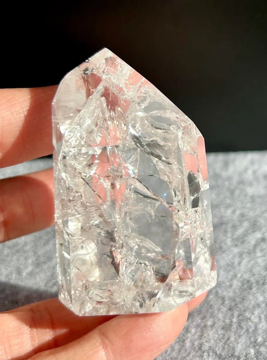 Polished Fire & Ice Quartz (11)