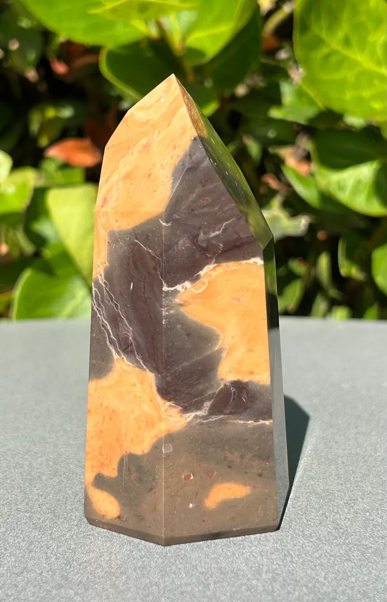 Leopardskin Jasper Tower