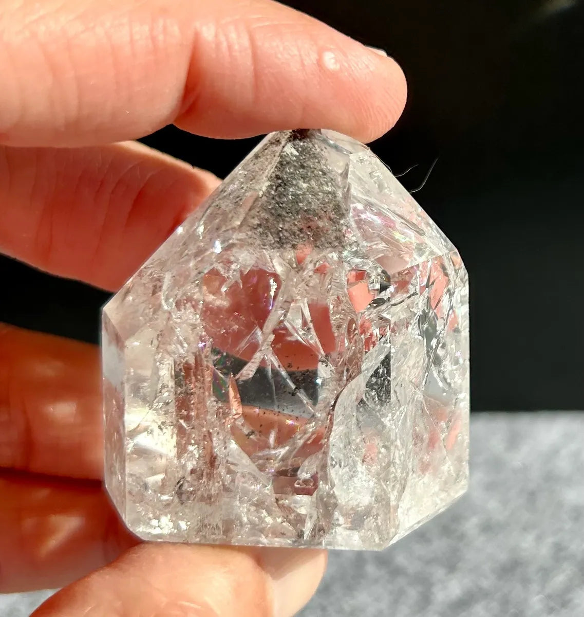 Polished Fire & Ice Quartz (6)