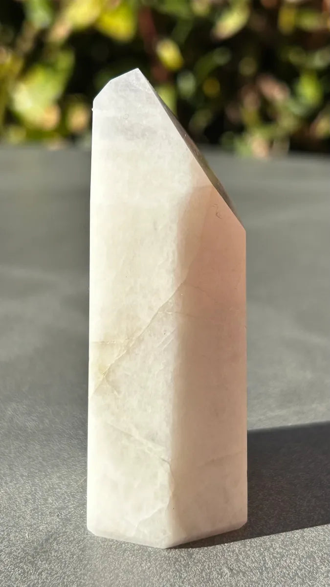 Blue Amblygonite Tower