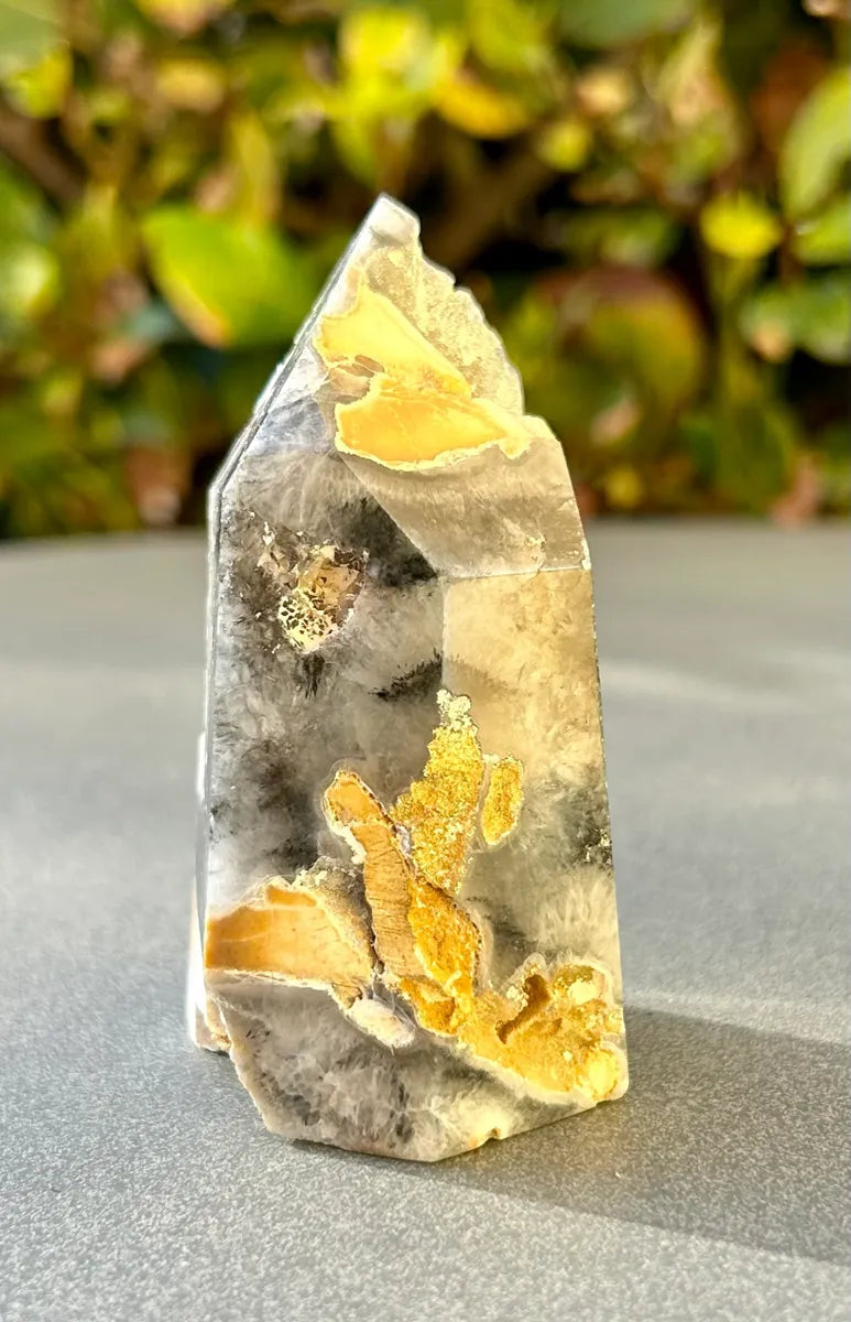 Mosaic Chalcedony Quartz Tower (3)