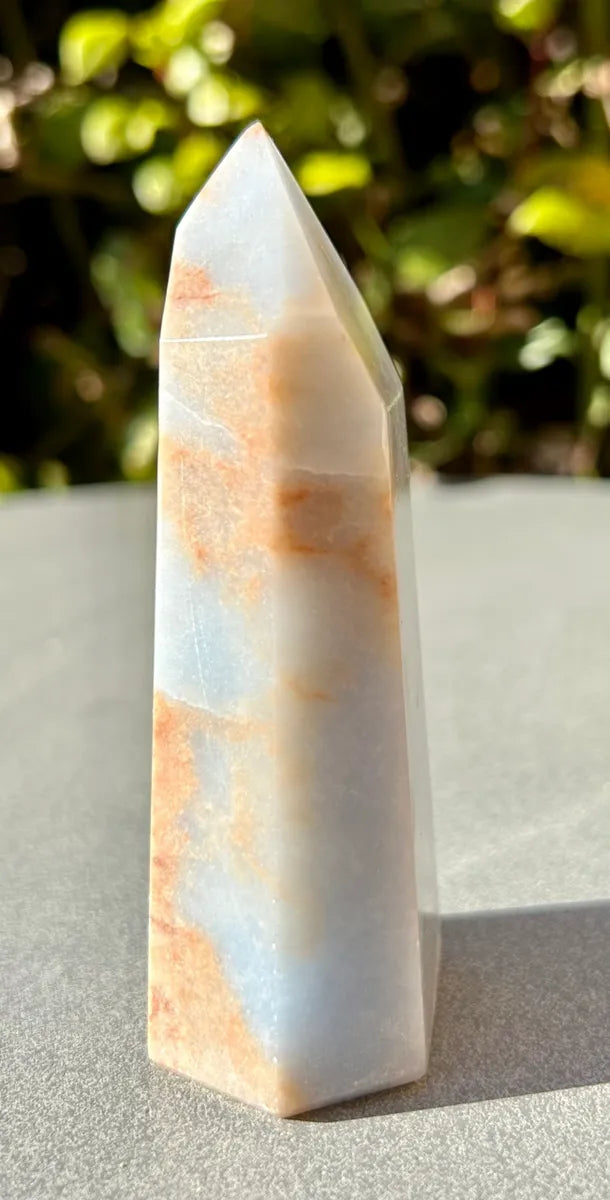 Polished Angelite Tower (6)