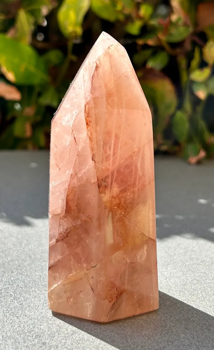 Hematoid Quartz Tower 