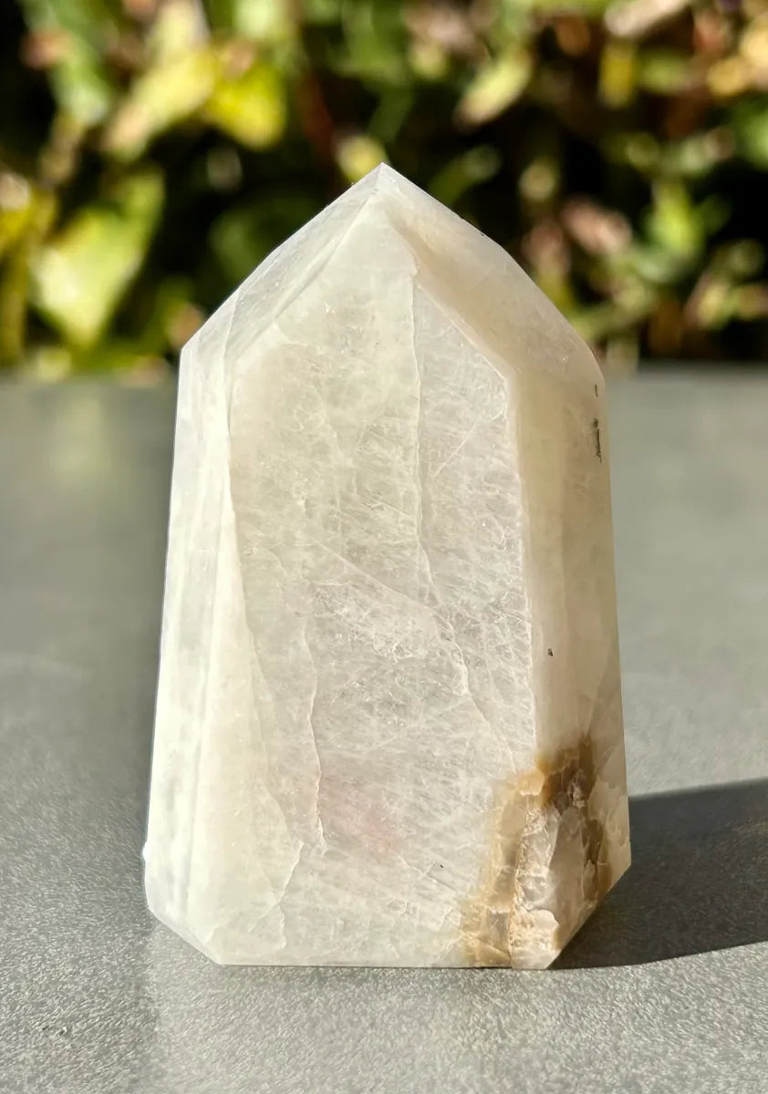 Blue Amblygonite Tower