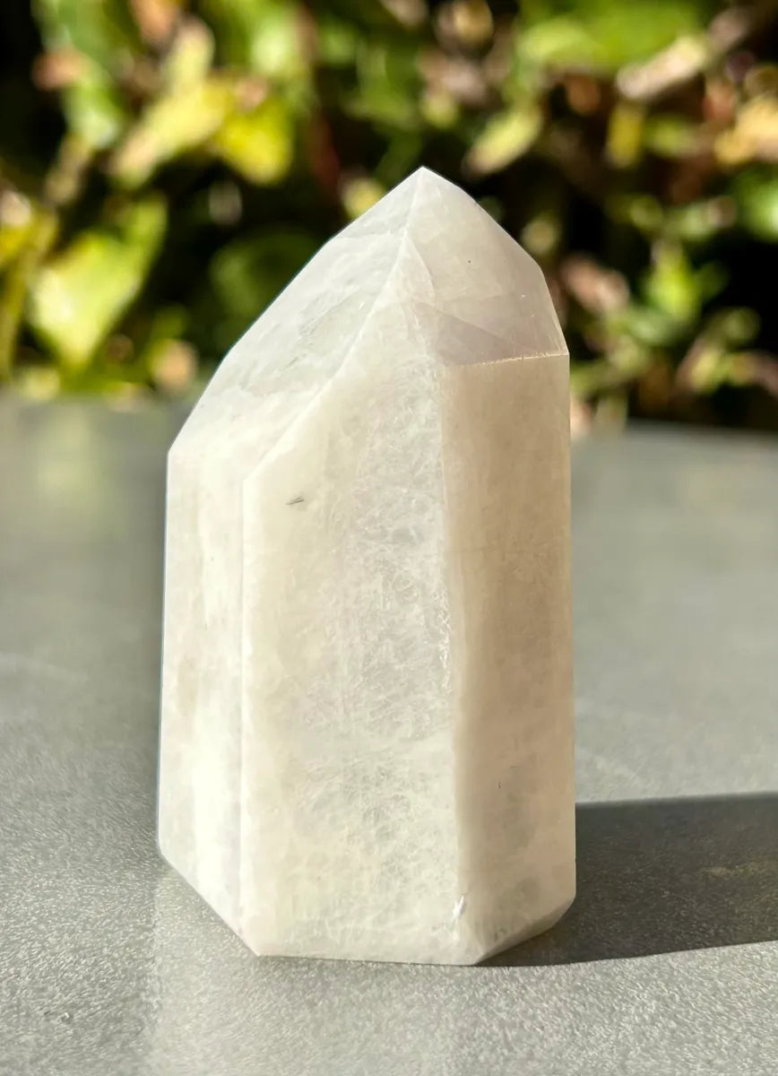 Blue Amblygonite Tower