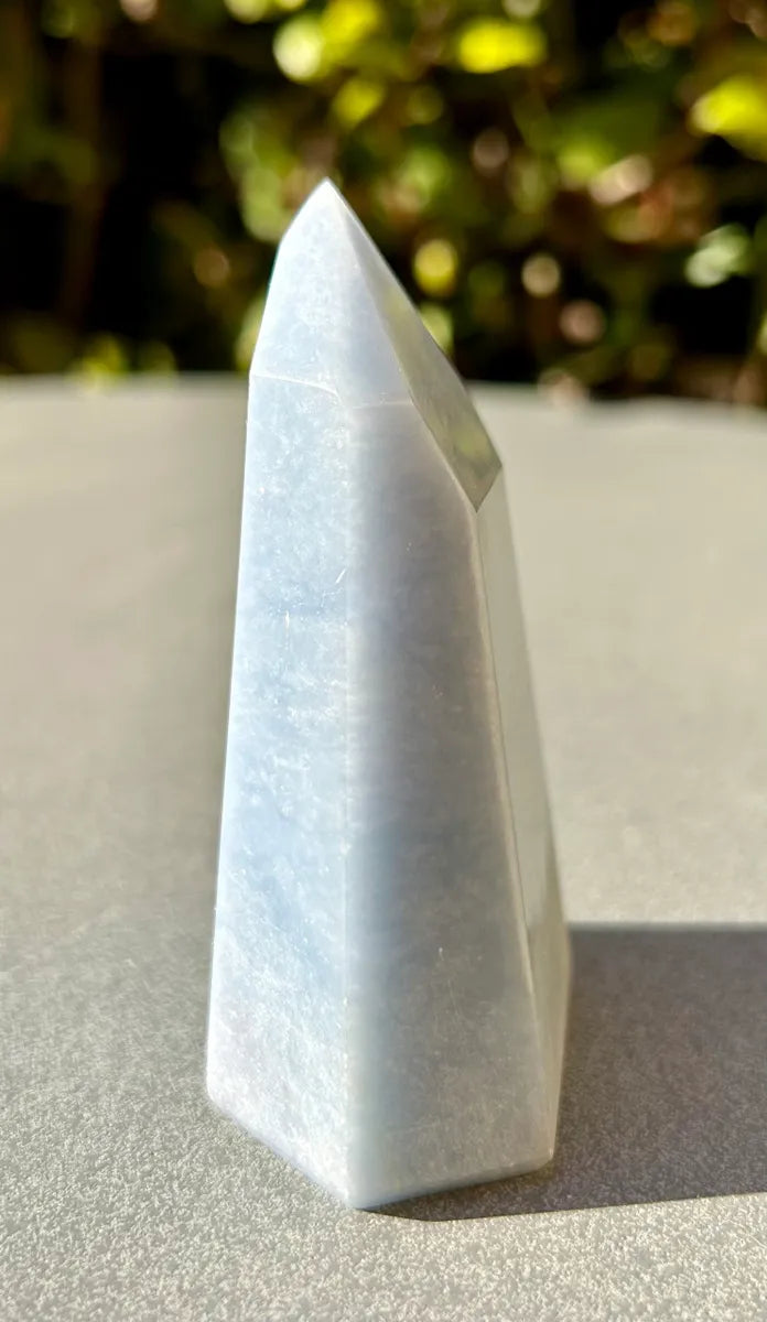 Polished Angelite Tower (4)