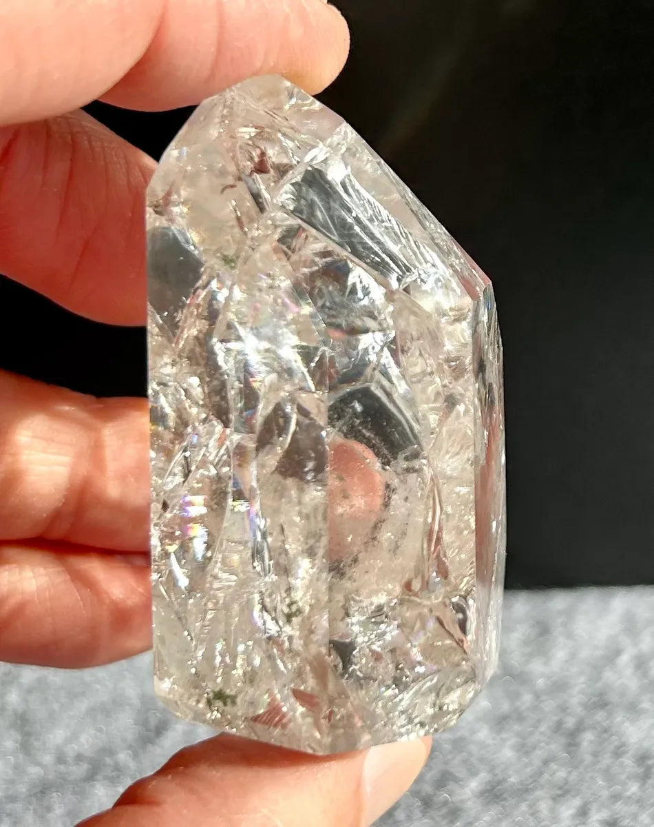Polished Fire & Ice Quartz (12)