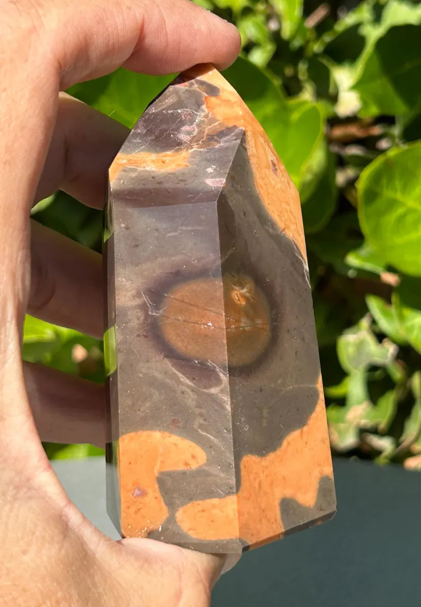 Leopardskin Jasper Tower