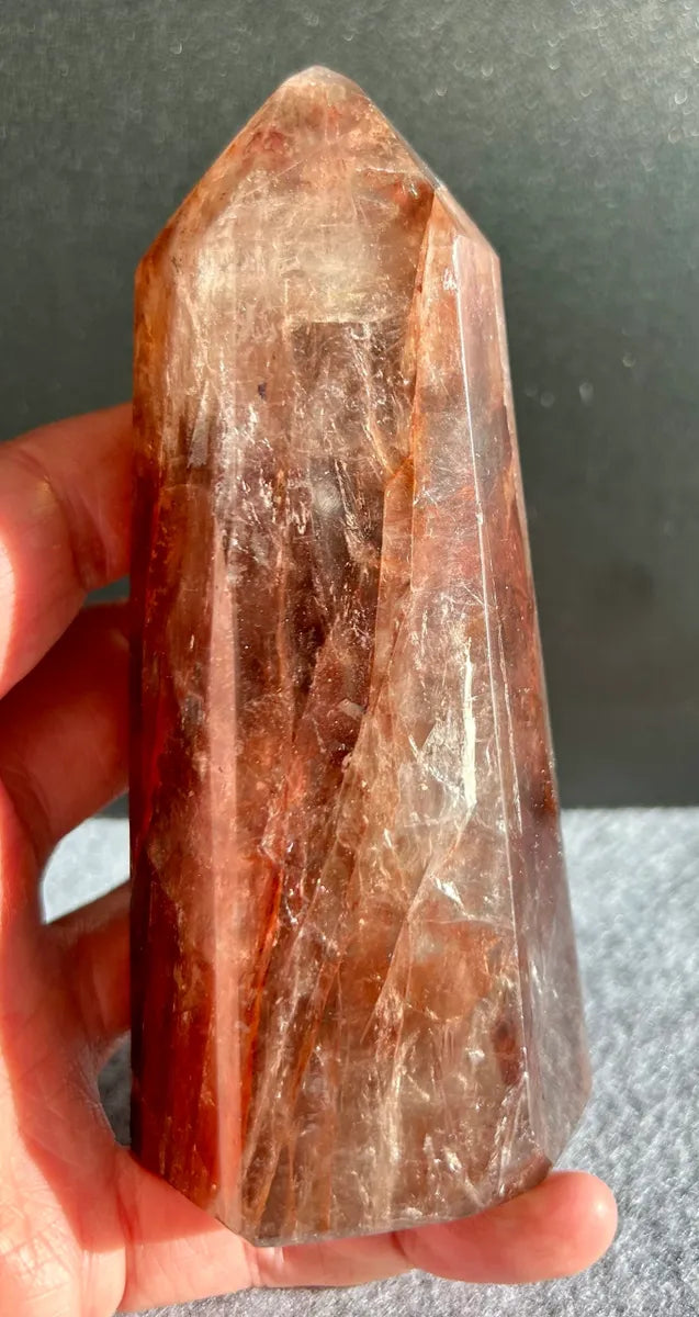 Hematoid Quartz Tower