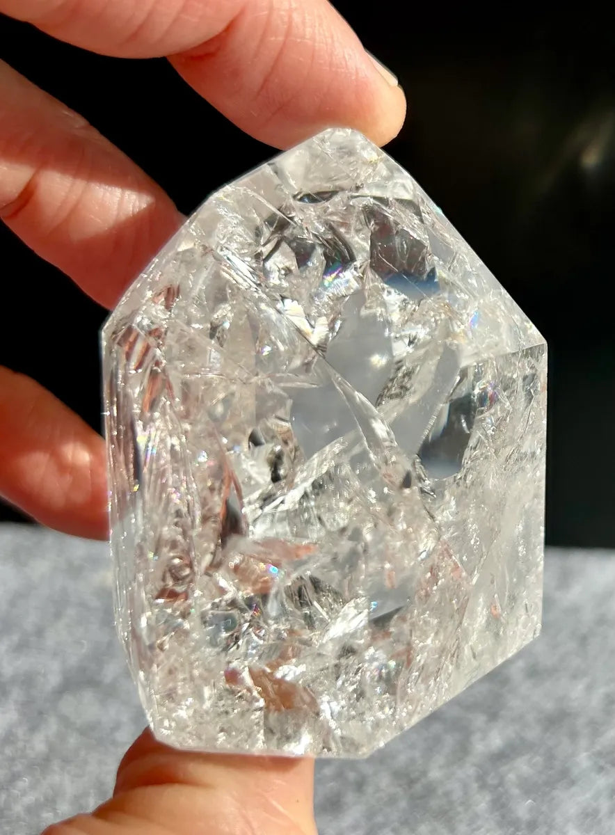 Polished Fire & Ice Quartz (15)