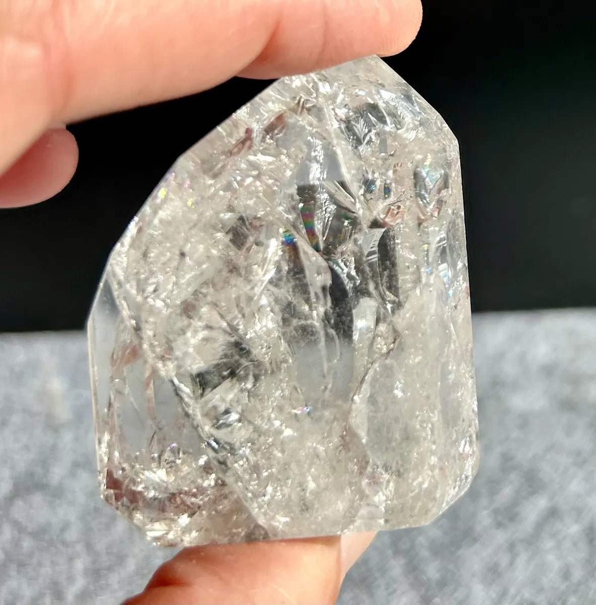 Polished Fire & Ice Quartz (14)