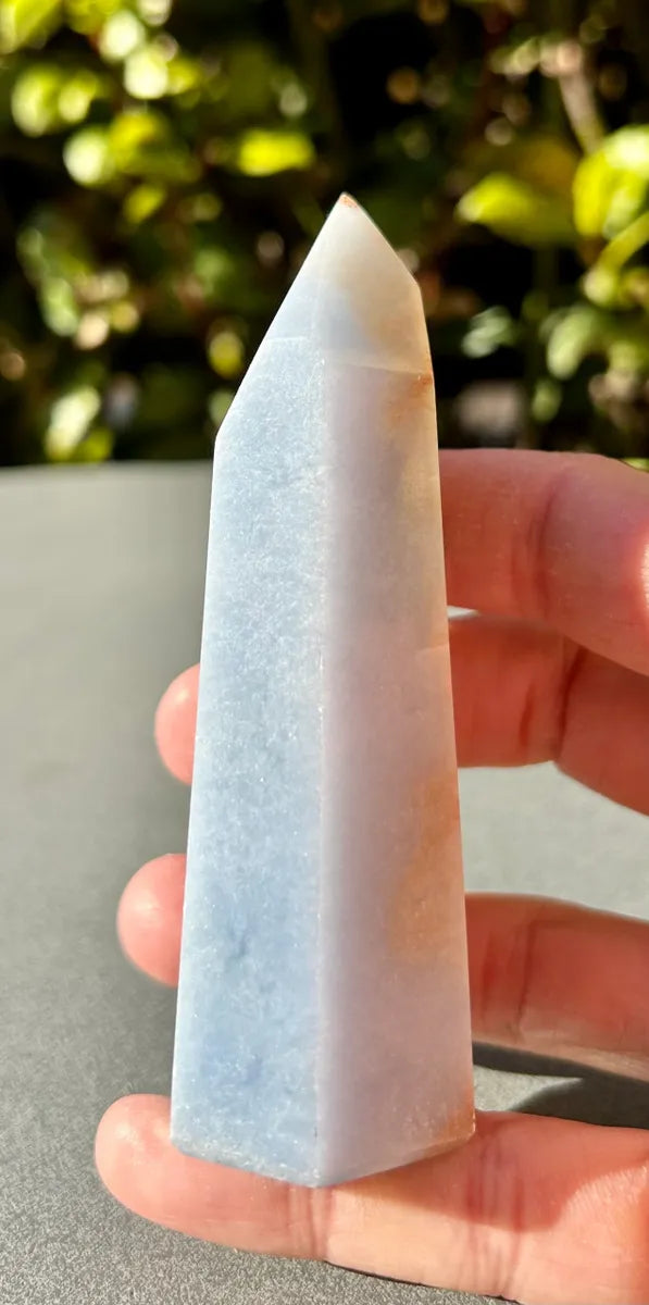 Polished Angelite Tower (6)