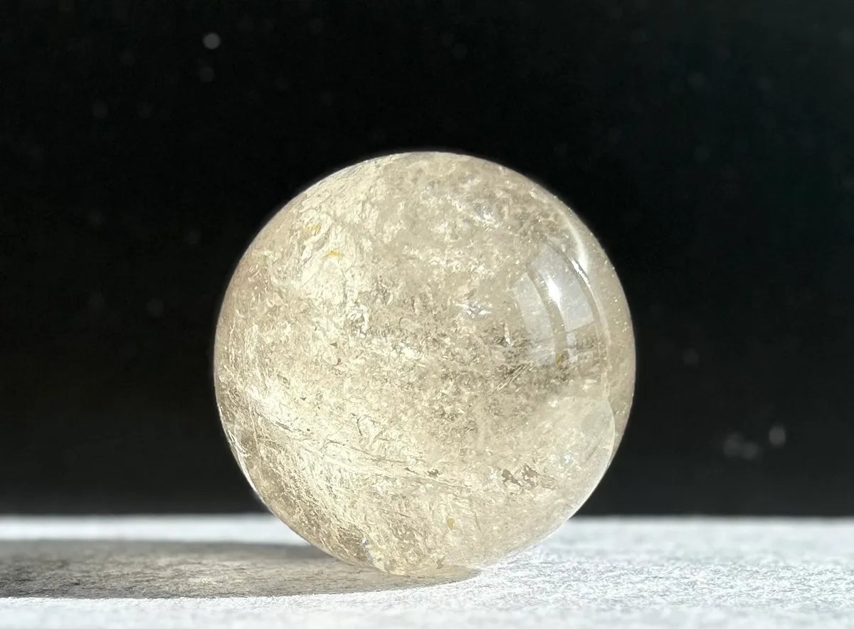 Large Clear Quartz Sphere