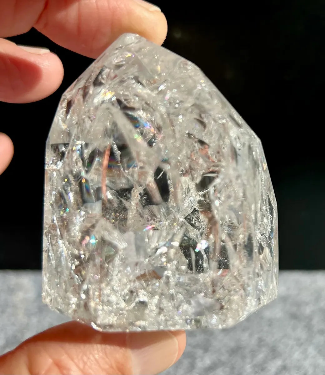 Polished Fire & Ice Quartz (15)