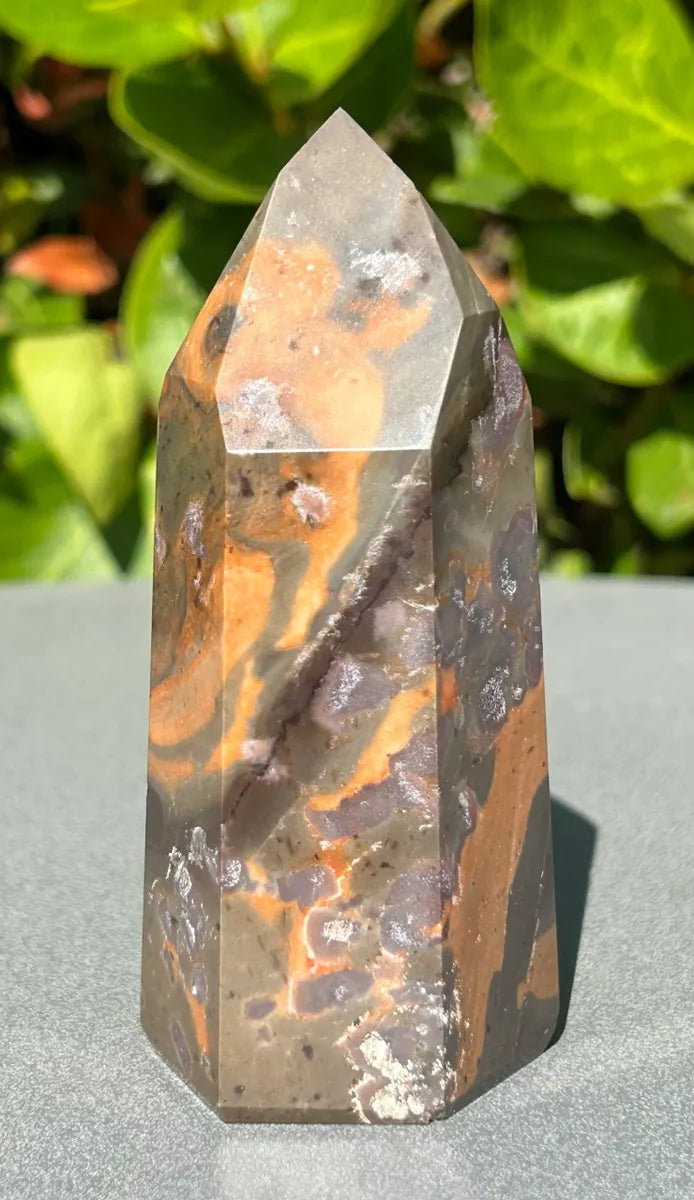 Leopardskin Jasper Tower
