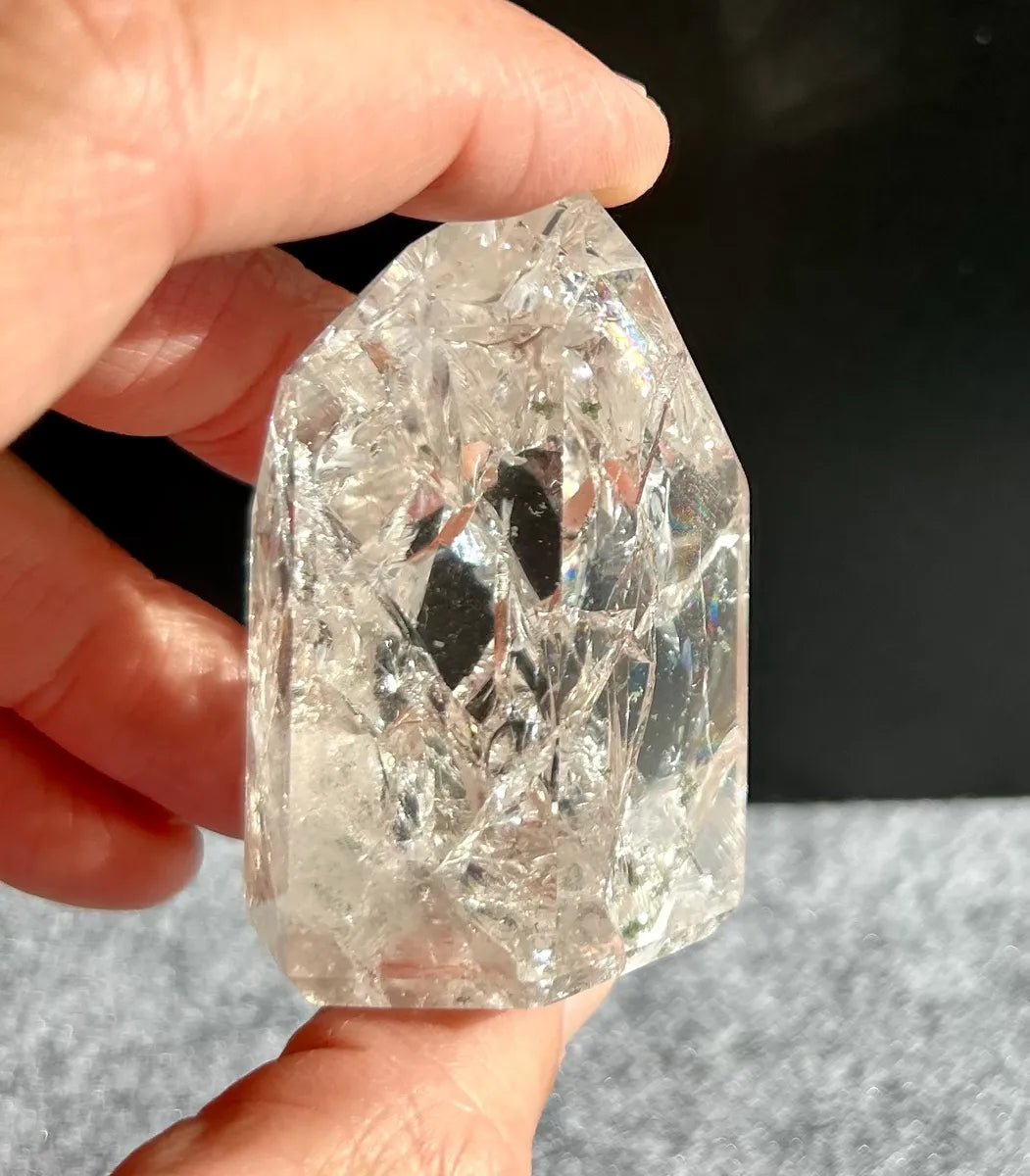 Polished Fire & Ice Quartz (12)