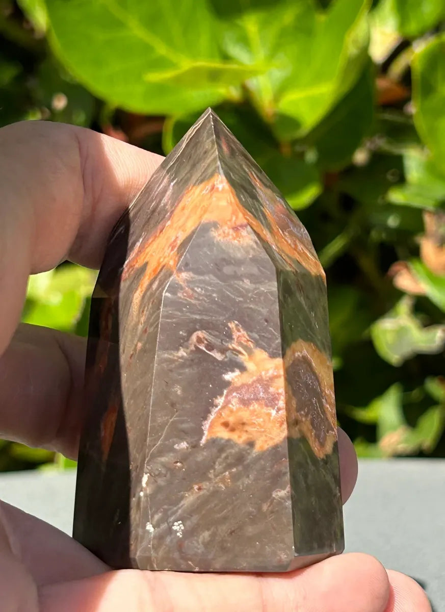 Leopardskin Jasper Tower