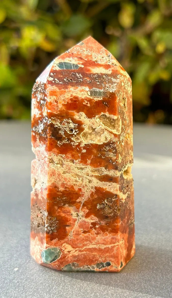 Apatite in Calcite Tower