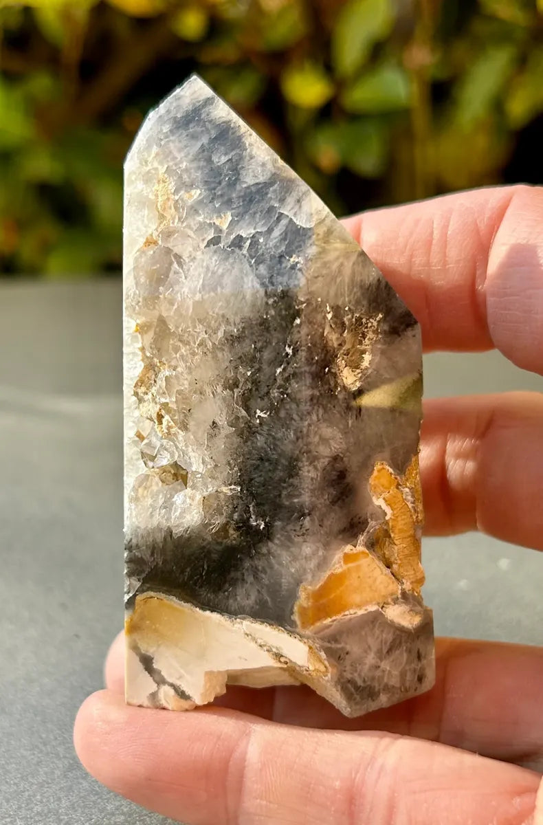 Mosaic Chalcedony Quartz Tower (3)