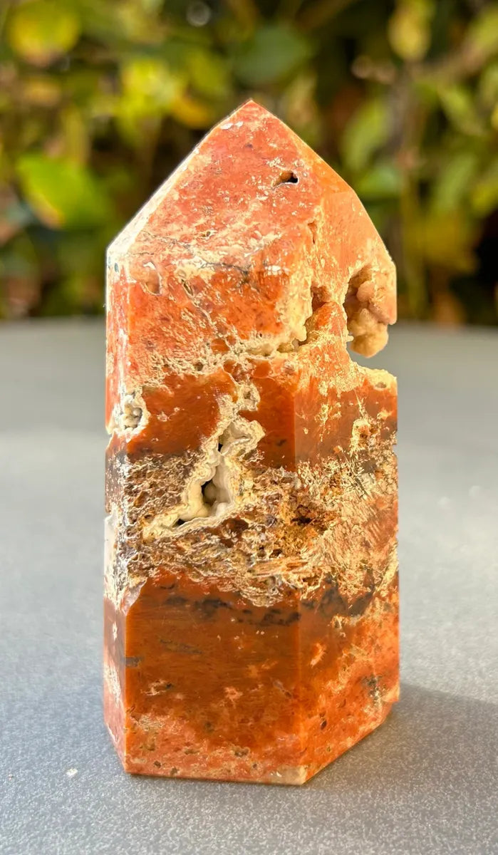 Apatite in Calcite Tower
