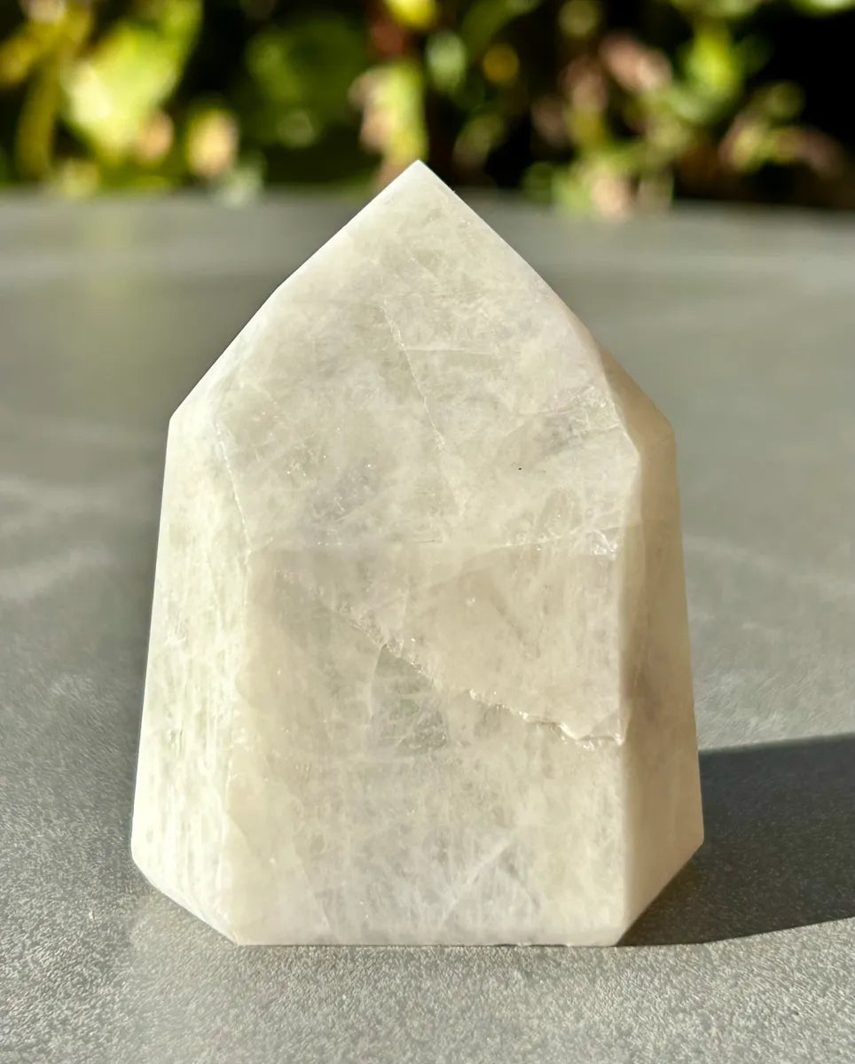 Blue Amblygonite Tower