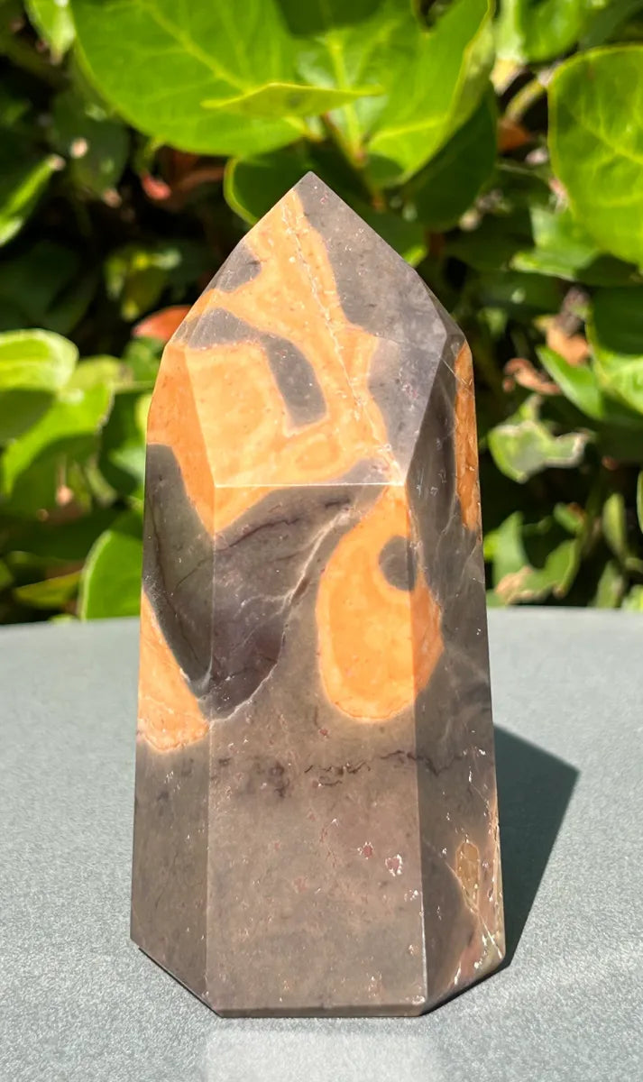 Leopardskin Jasper Tower