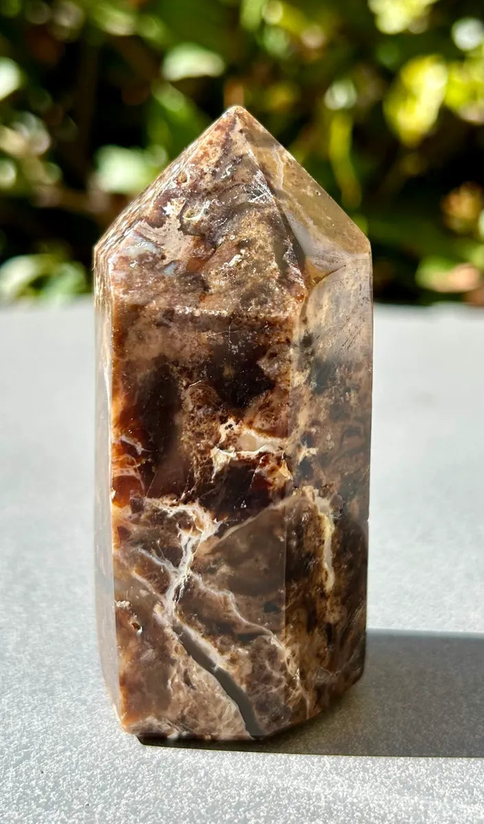 Polished Black Opal Tower (4)
