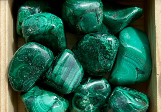 Malachite Tumbles