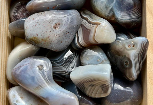 Botswana Agate Tumbles
