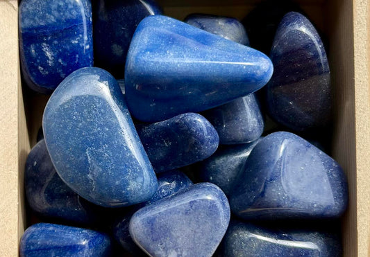 Blue Quartz Tumbles