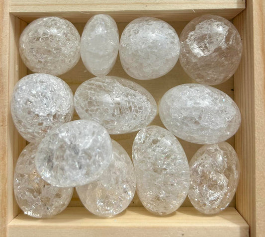 Fire and Ice Quartz Tumbles