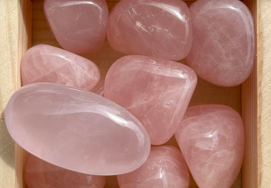 Rose Quartz Tumbles