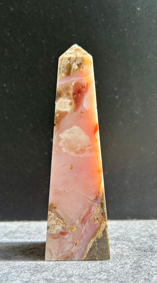 Pink Opal Obelisk