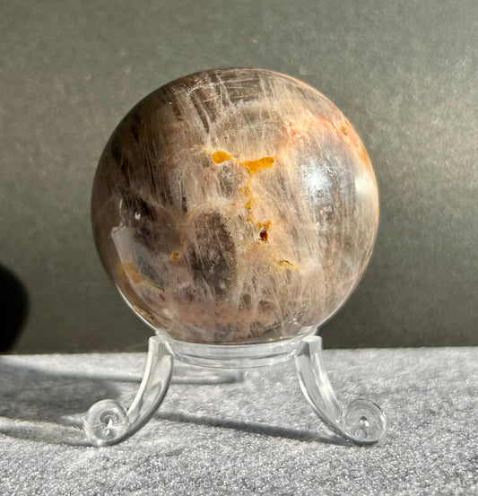 Black Moonstone Sphere