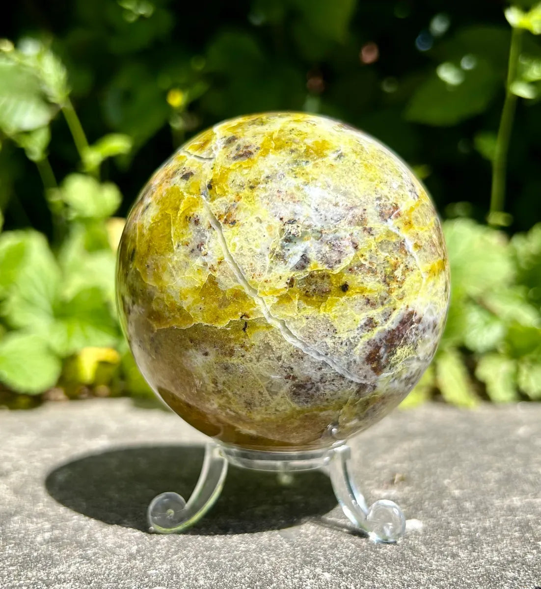 Green Opal Sphere