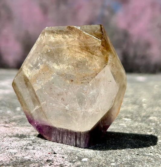 Polished Dreamcoat Lemurian Quartz