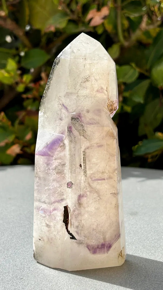 Polished Smokey Amethyst